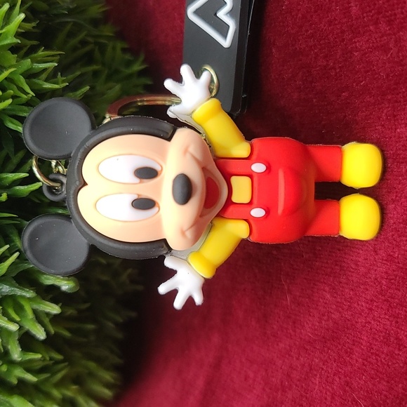 Disney Mickey Mouse themed tribute purse charm or keyring NWT - Picture 2 of 5